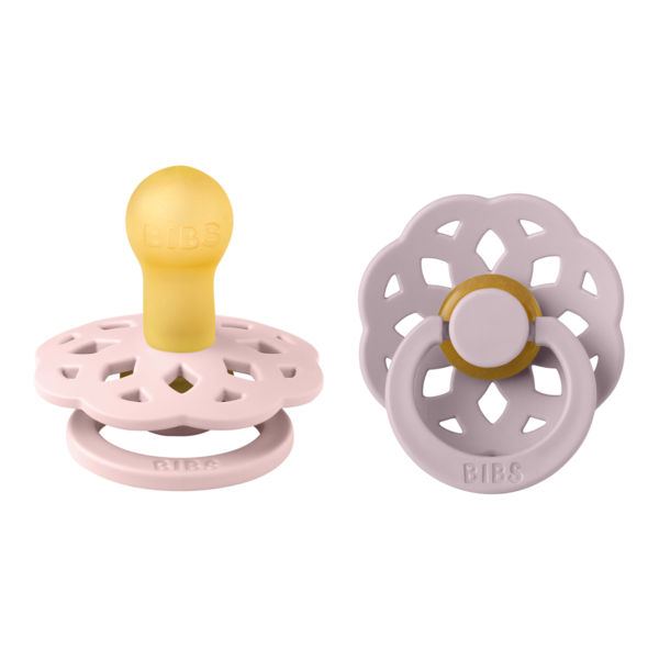 Bibs cucle Boheme Blossom & Dusky Lilac 0-6m slika